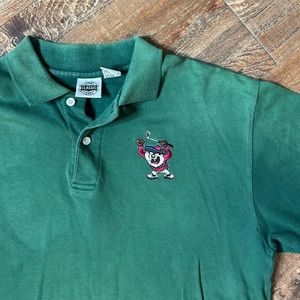 Vintage 1994 Tazmanian Devil Looney Tunes Golf Polo Shirt Top